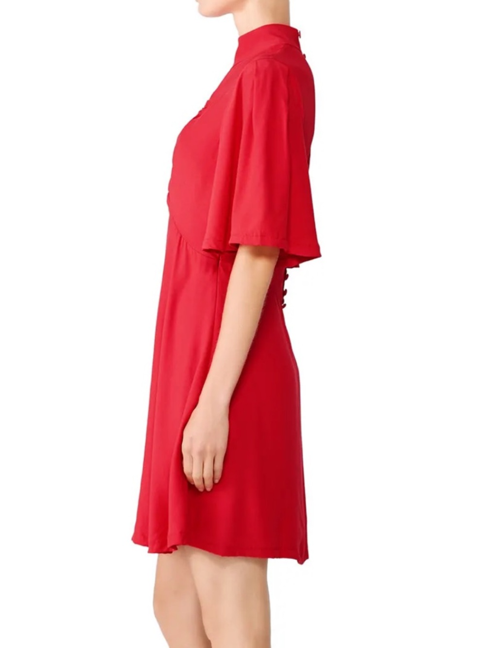 Free People Be My Baby Solid Mini Dress - Picture 2 of 4